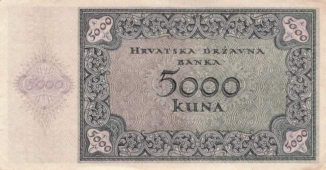Kroatien p14 5000 Kuna 1943